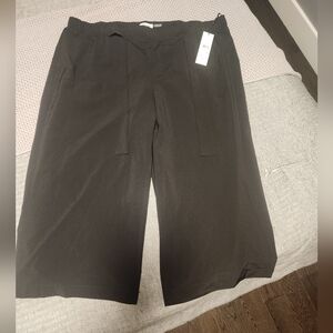 Calvin Klein Women’s High Rise Belted Wide Leg Pants